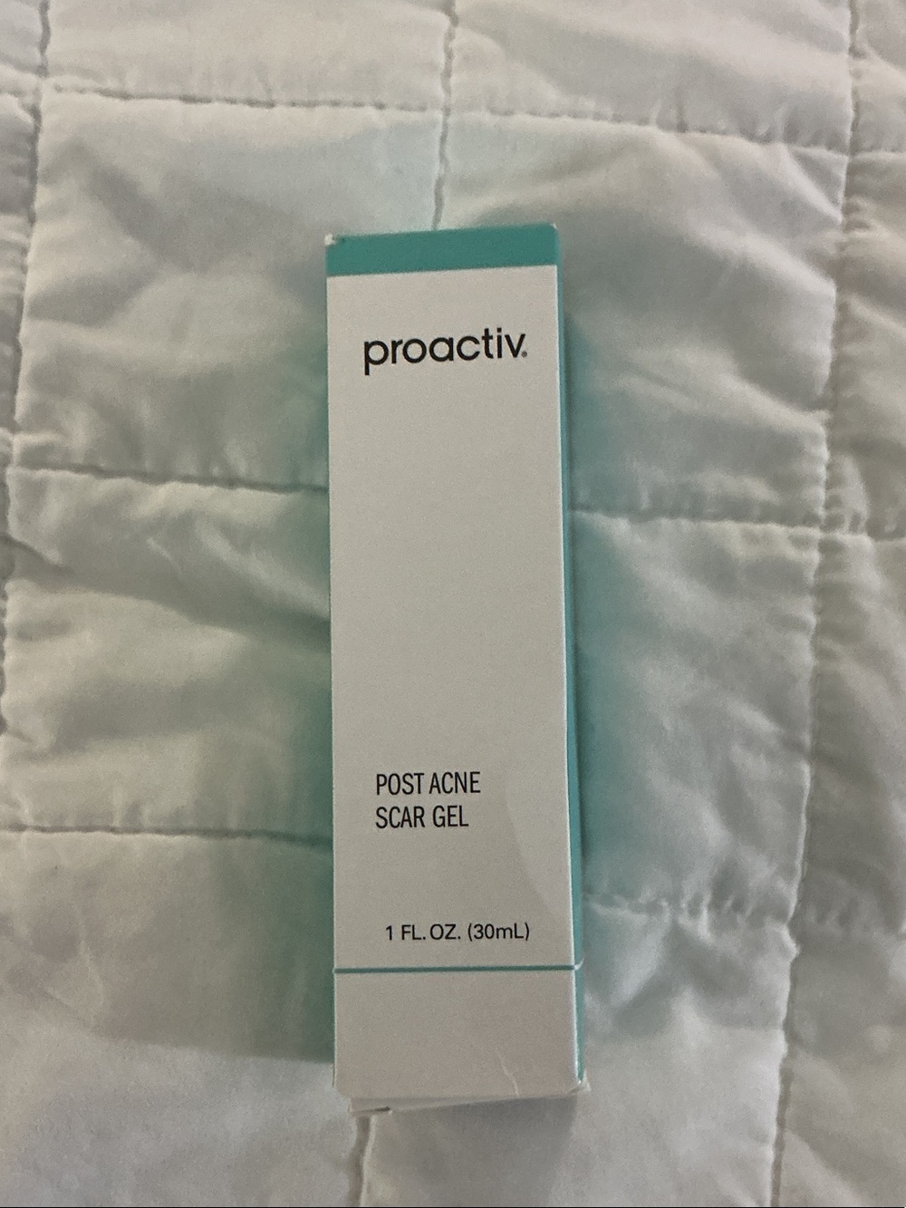 Proactiv Post Acne Scar Gel — Teal & White Packaging